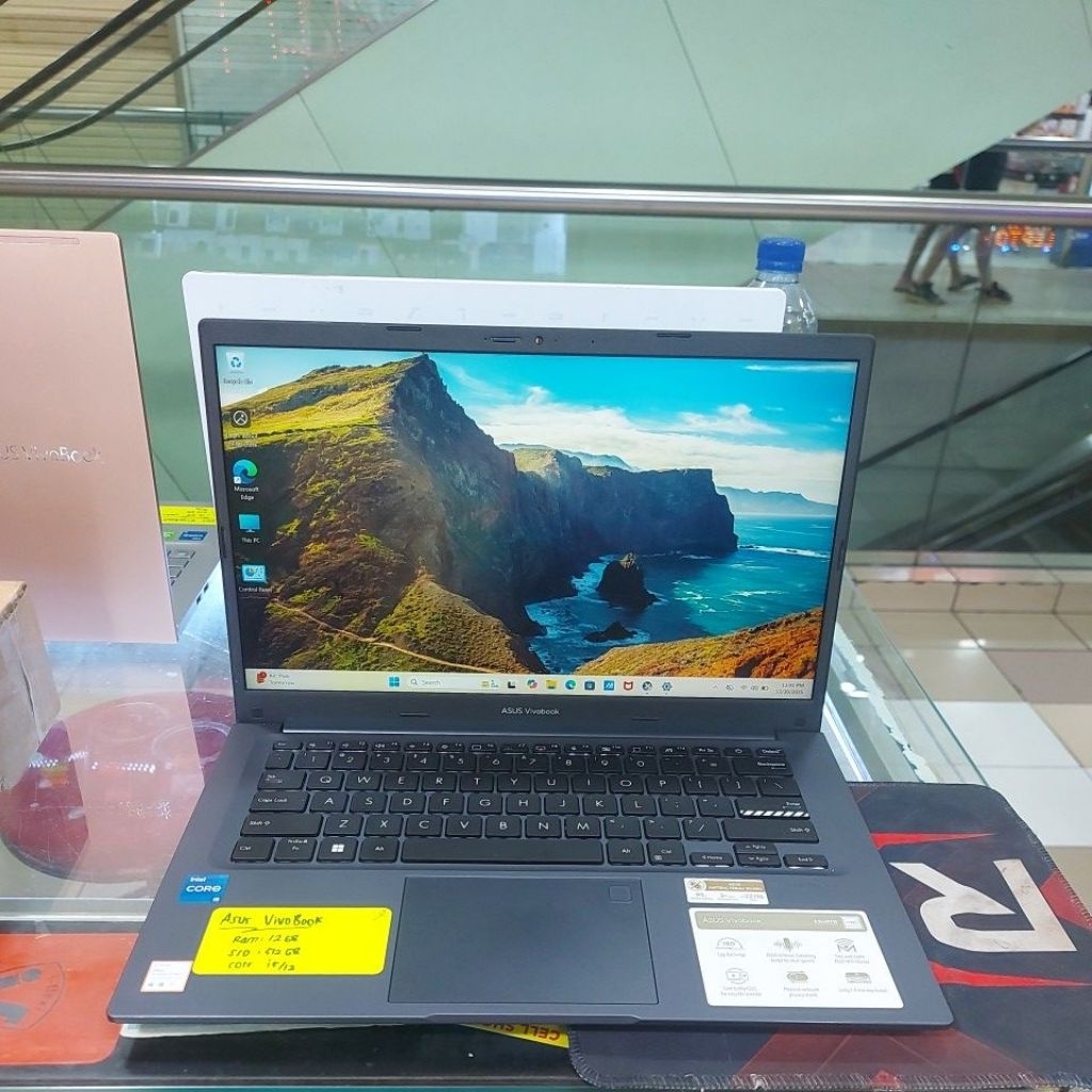 Laptop Asus VivoBook A1402Z core i5-1235U intel iris Xe Graphics Ram 12gb Ssd 512GB 1150