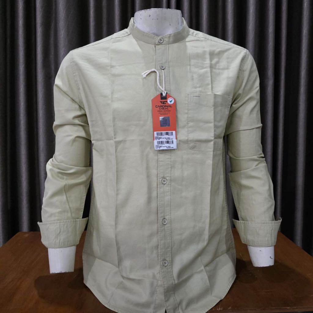 TERBARU BAJU KOKO CARDINAL CASUAL ORIGINAL ATASAN PRIA REGULER
