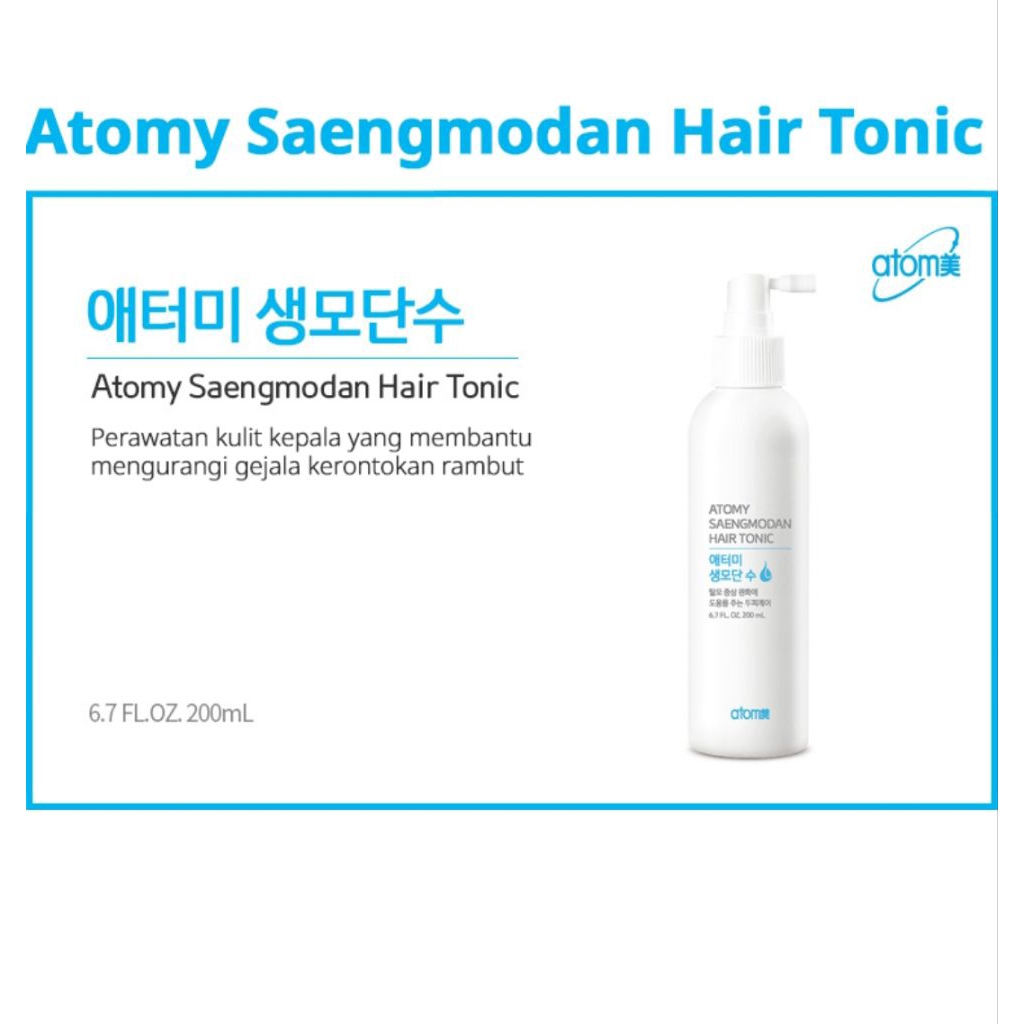 Atomy Saengmodan Hair Tonic Korea original