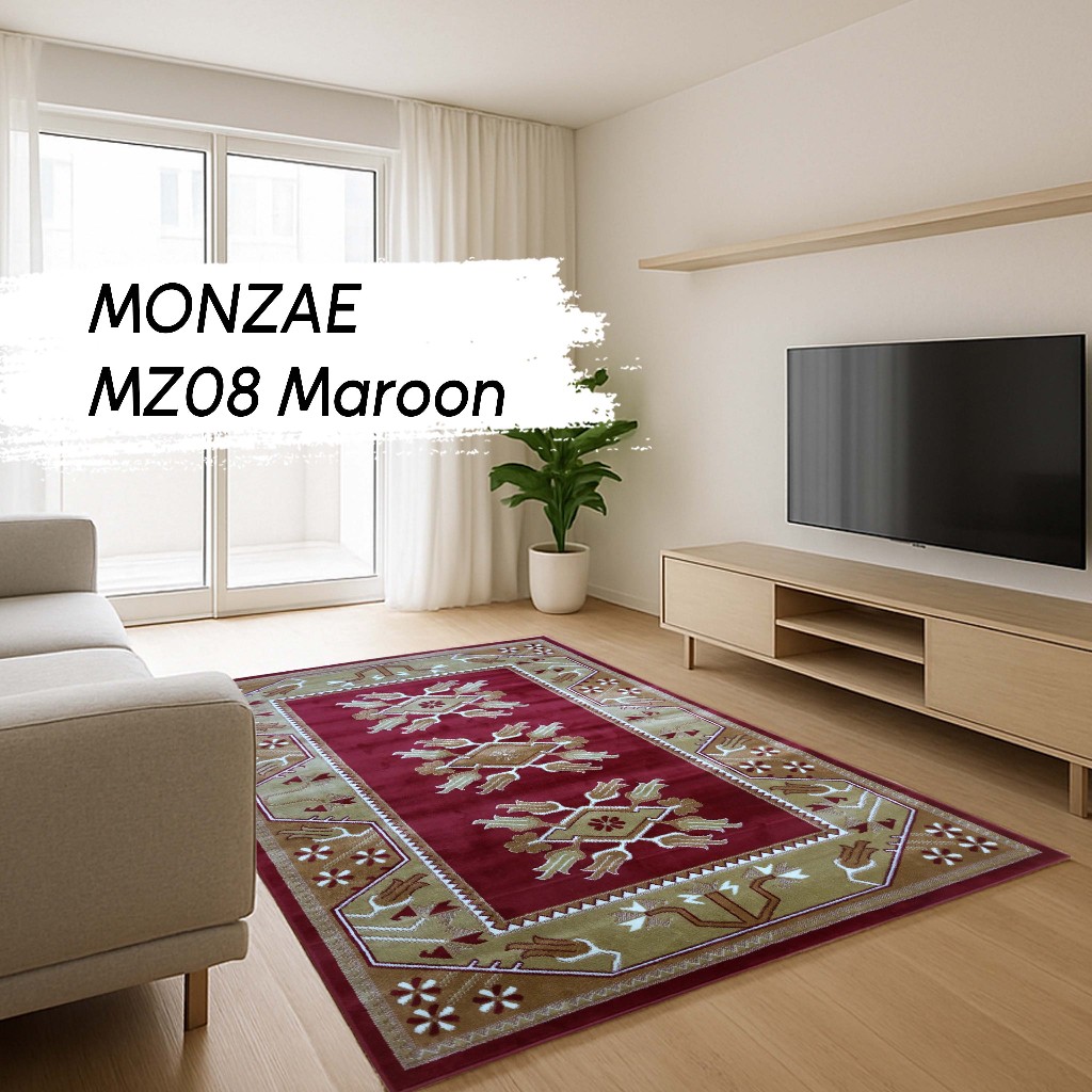 KARPET MONZAE 210 X 300 MZ08 MAROON