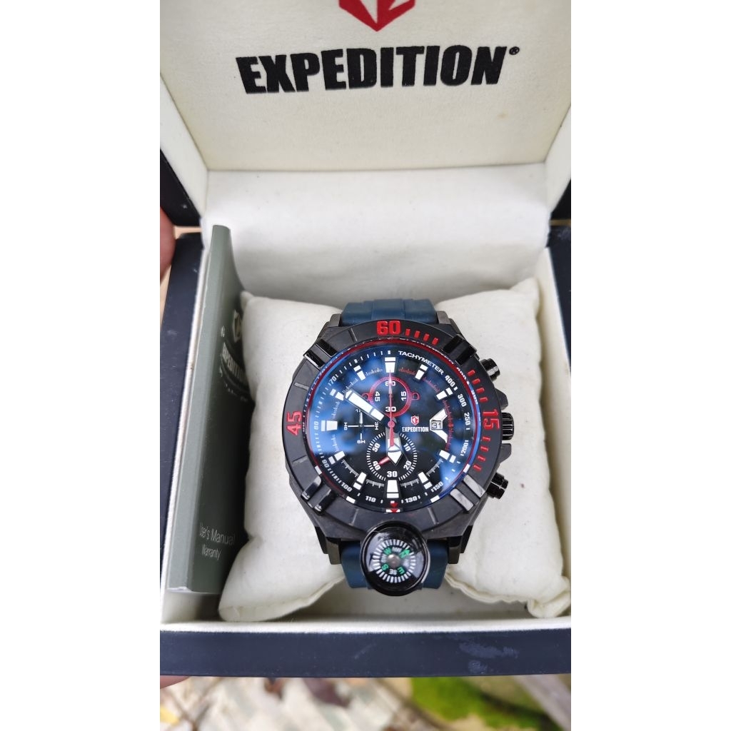 jam expedition kompas second