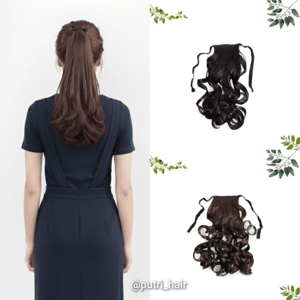 Ponytail Tali/Ponytail Tali Curly/Ponytail Modern/Ponytail Kekinian/Ponytail Korea