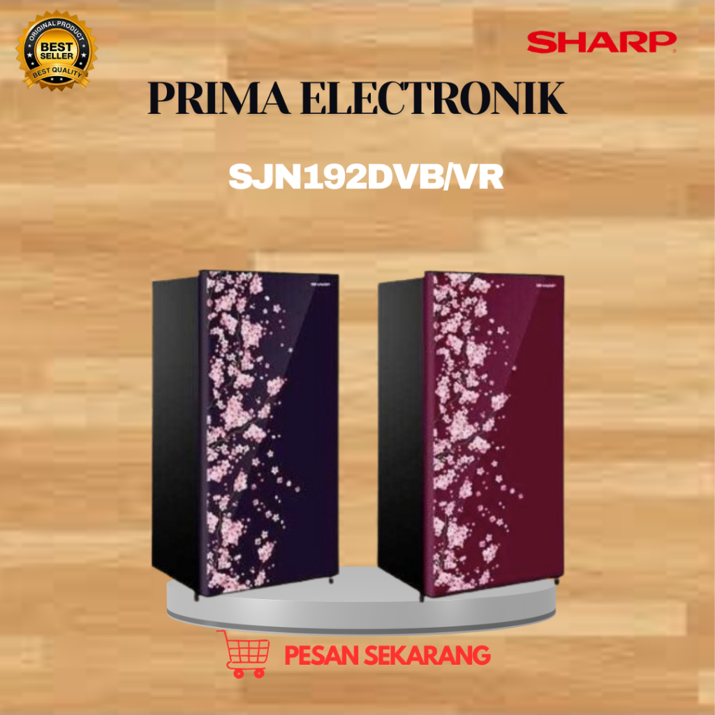 Sharp Kulkas 1 Pintu SJN 192D VB / VR - Kulkas Sharp SJN 192D/SJN 192DVB/VR/SJN192D VB/VR/Bergaransi