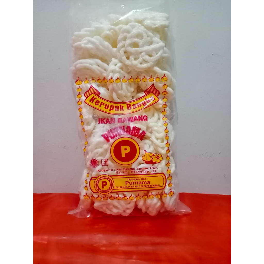 Kerupuk Bangka Ikan Bawang Purnama