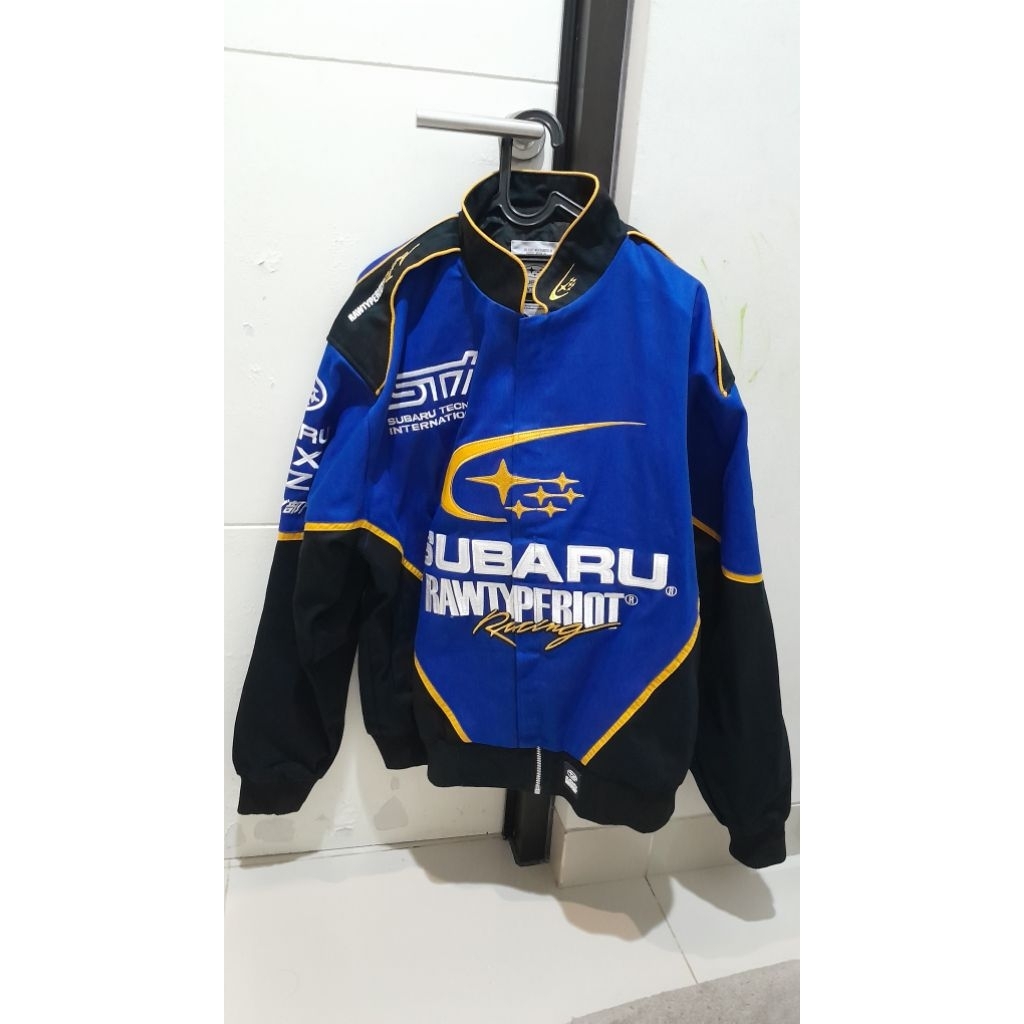 jaket rawtype riot x subaru size LARGE