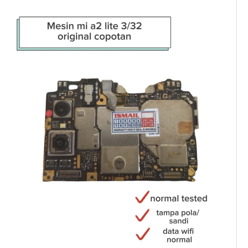 mesin mi a2 lite 3/32 normal ori copotan