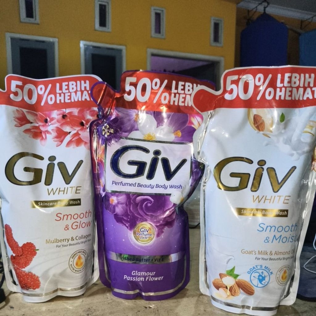 *PROMO* Giv sabun mandi cair 800ml