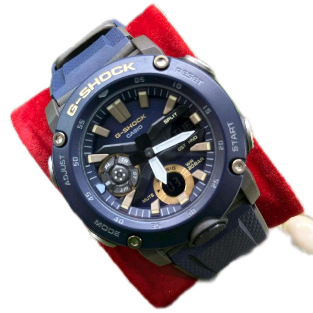 G-Shock GA-2000 Men Purple Blue Original