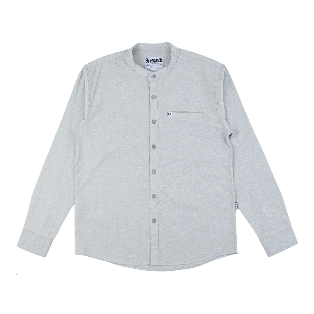 Inspired27 - Kemeja Lengan Panjang Shady Gr | Grey