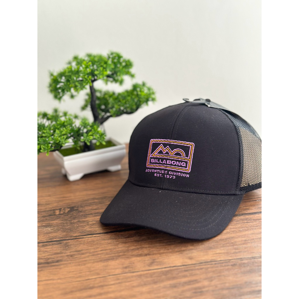 BILLABONG topi trucker adiv hitam NEW ORIGINAL 100%