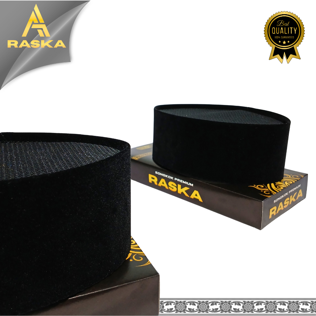 Songkok Peci Hitam Full AC Dewasa Tinggi 7 8 9