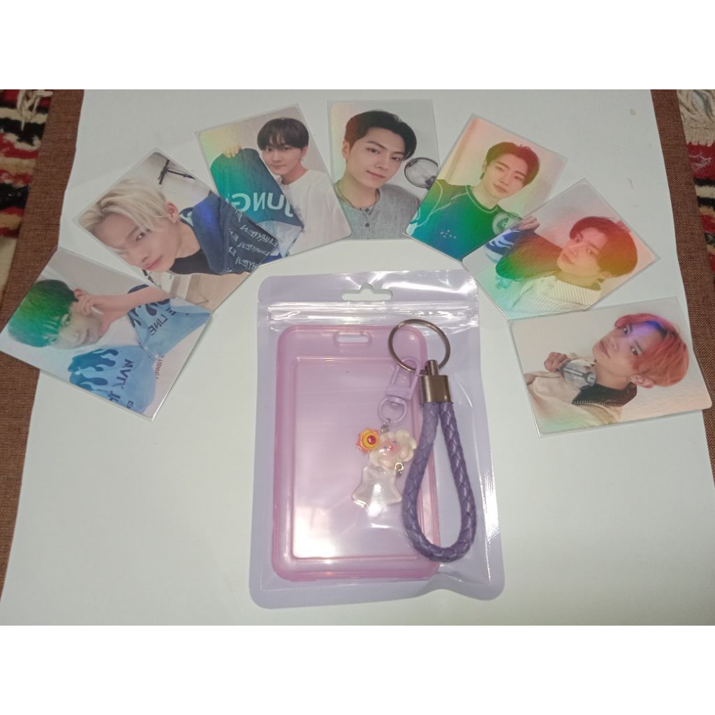PHOTOCARD HOLDER MACAROON FREE PHOTOCARD PREMIUM UNOFFICIAL ENHYPEN/PHOTOCARD HOLDER MACAROON/PHOTOC