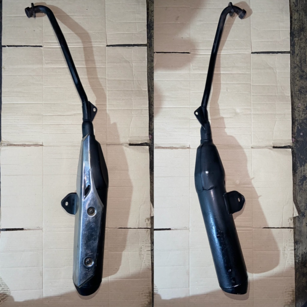 KNALPOT KENALPOT SUPRA 125 HELM IN SUPRA X 125 INJEKSI FI K41 ORIGINAL