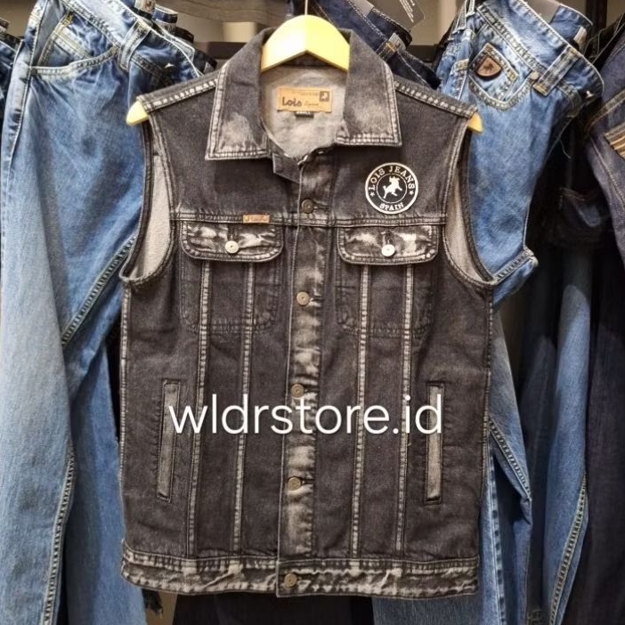 LOIS JEANS ORIGINAL ROMPI DENIM PRIA PREMIUM 006 ABU SILVER