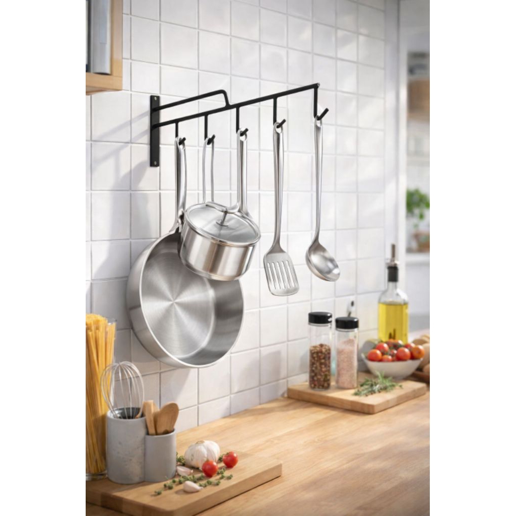 rak gantungan wajan panci