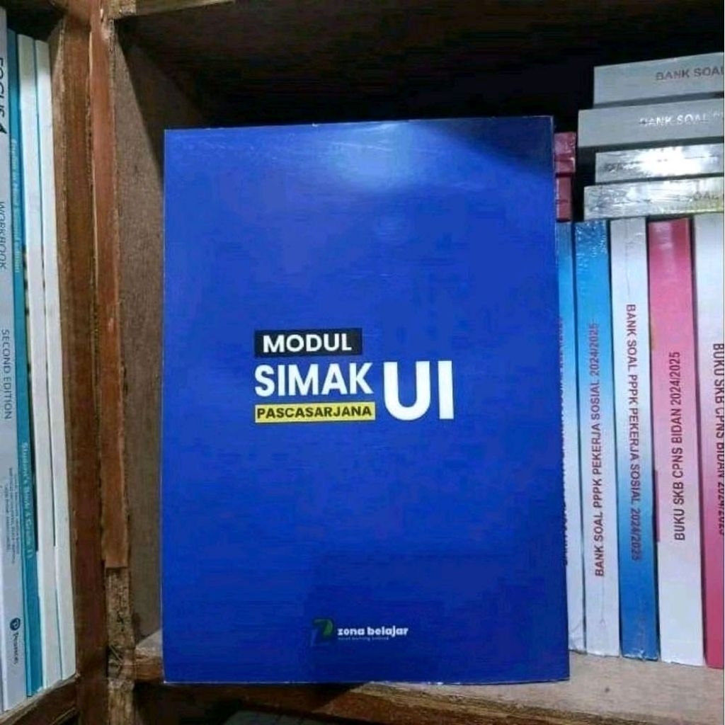 Buku Zona Belajar Modul SIMAK UI Pasca Sarjana TPA Bahasa Inggris Ekstensi Spesialis Profesi S2 S3 S
