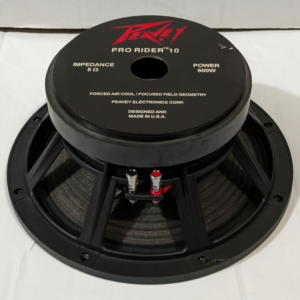 speaker 10 inch PEAVEY PRO RIDER VOICE COIL 3 IN 600 WATTS / speaker 10 inch peavey original vc 3 in