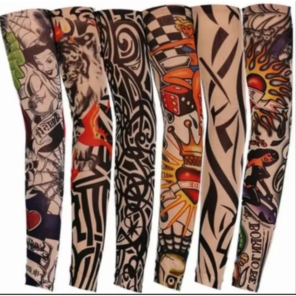 MANSET TANGAN MOTIF TATO MANSET TANGAN GAMBAR TATO