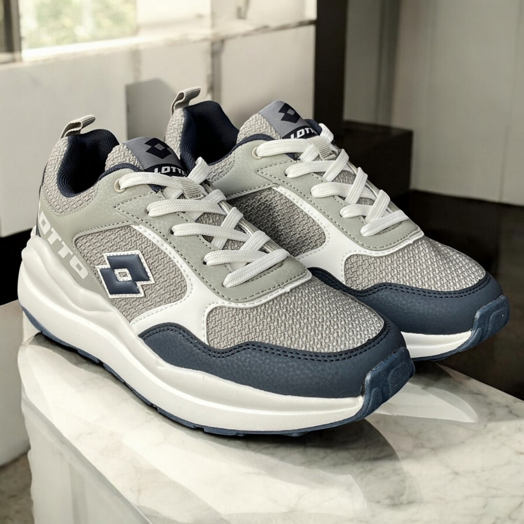 Sepatu Sneaker Pria Lotto 599-1 ORIGINAL Murah Terbaru