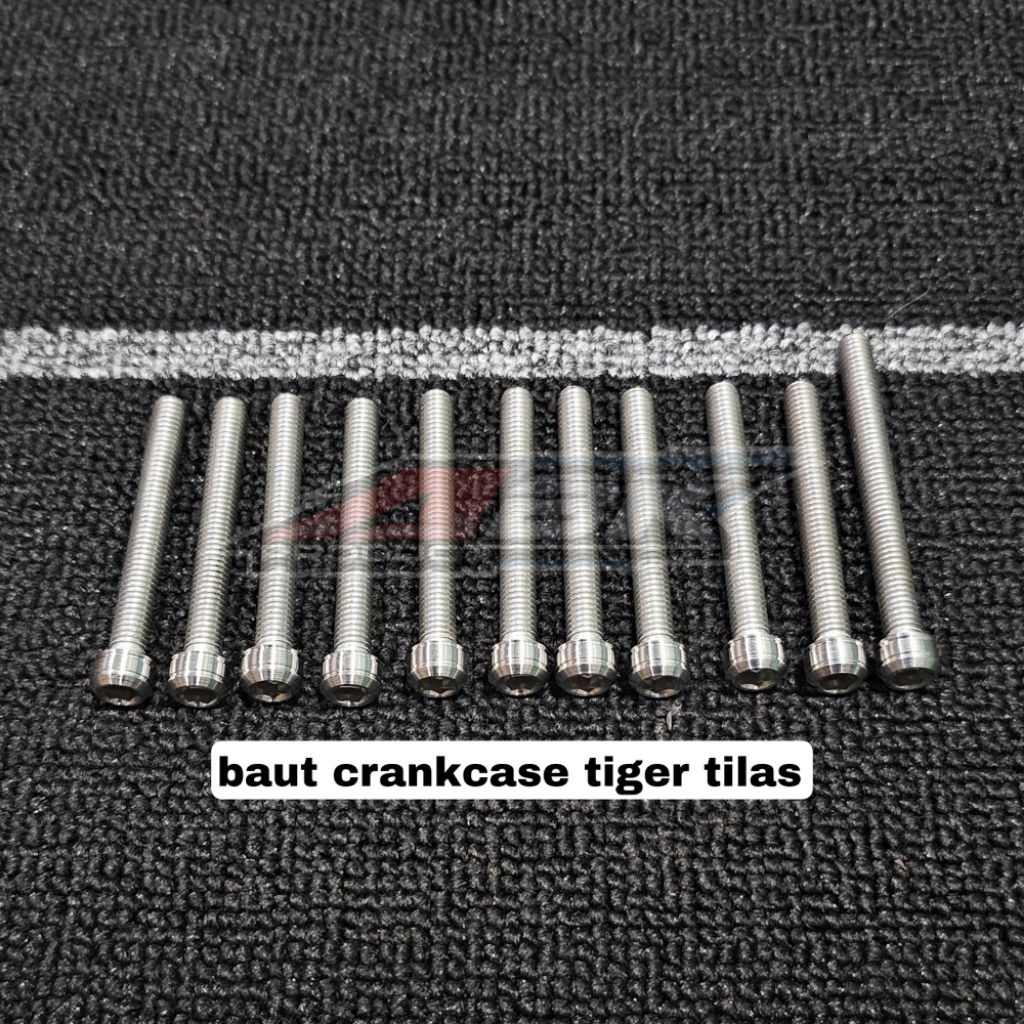 Baut L stainless crankcase tiger megapro gl baut bubut L stenlis krengkes tiger baut Kalter tengah m