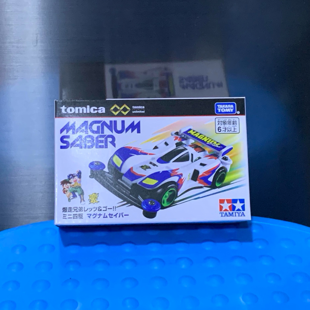 Tamiya Tomica Premium Unlimited Magnum Saber Tamiya Action Figure Mainan Pajangan