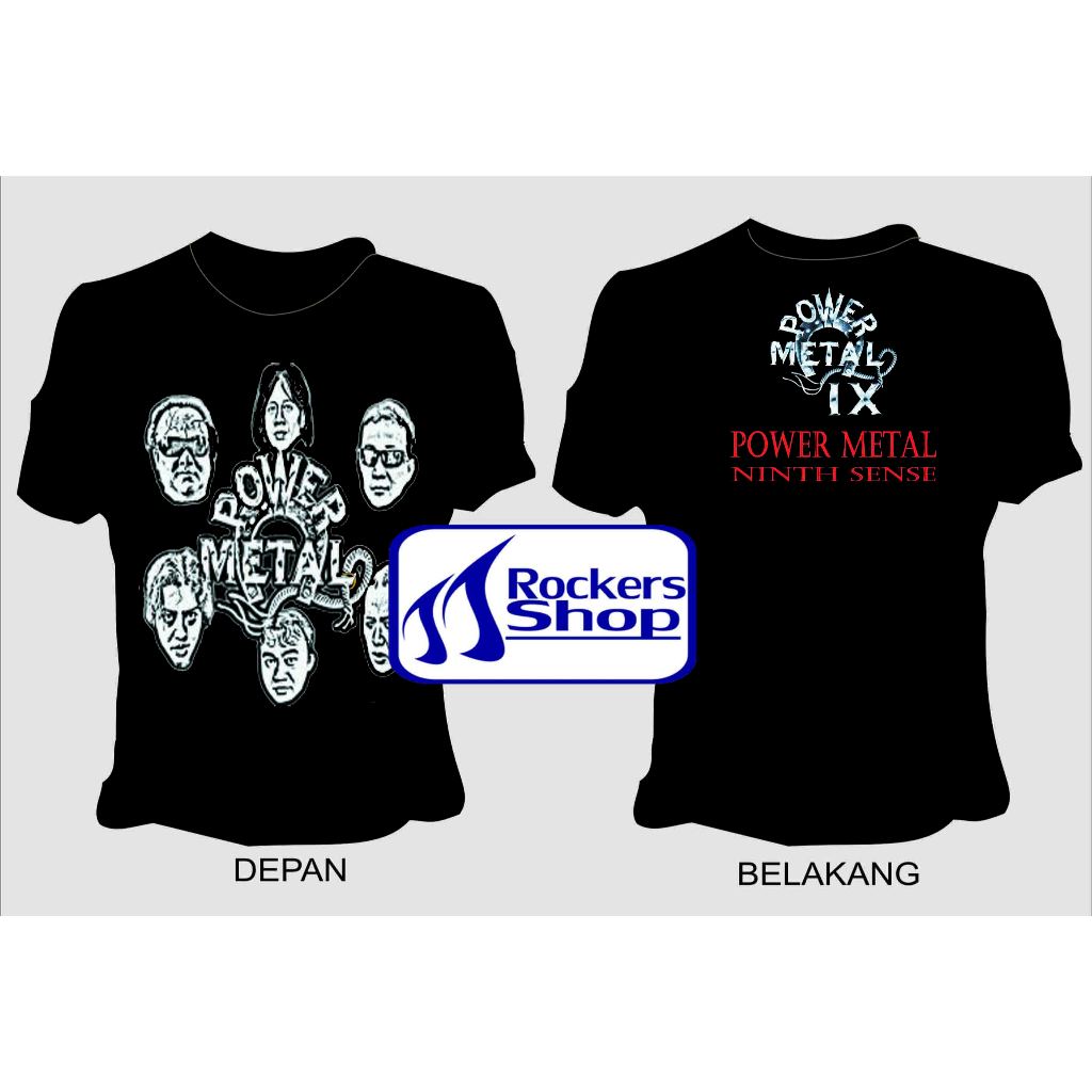 KAOS POWER METAL ALBUM POWER IX SINGLE HITS NINTH SENSE PERSONIL ARUL IPUNG LUCKY SASTRO BABA EKO BA