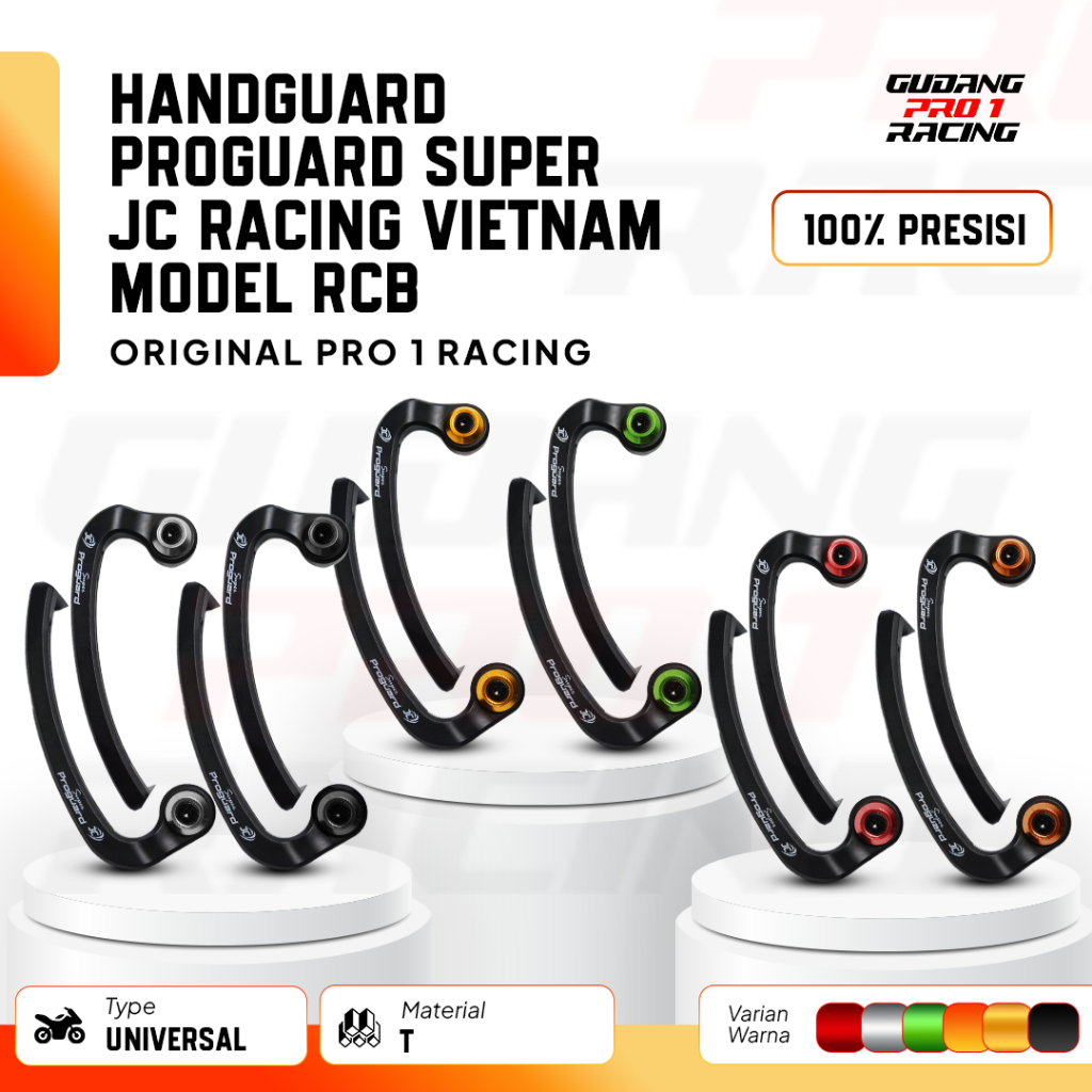 HANDGUARD PROGUARD SUPER JC RACING VIETNAM MODEL RCB