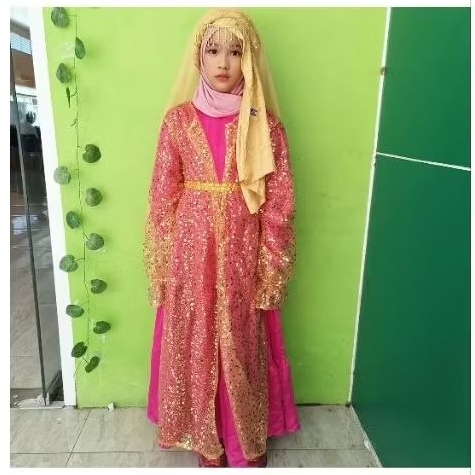 baju muslim anak untuk kostum fashion show