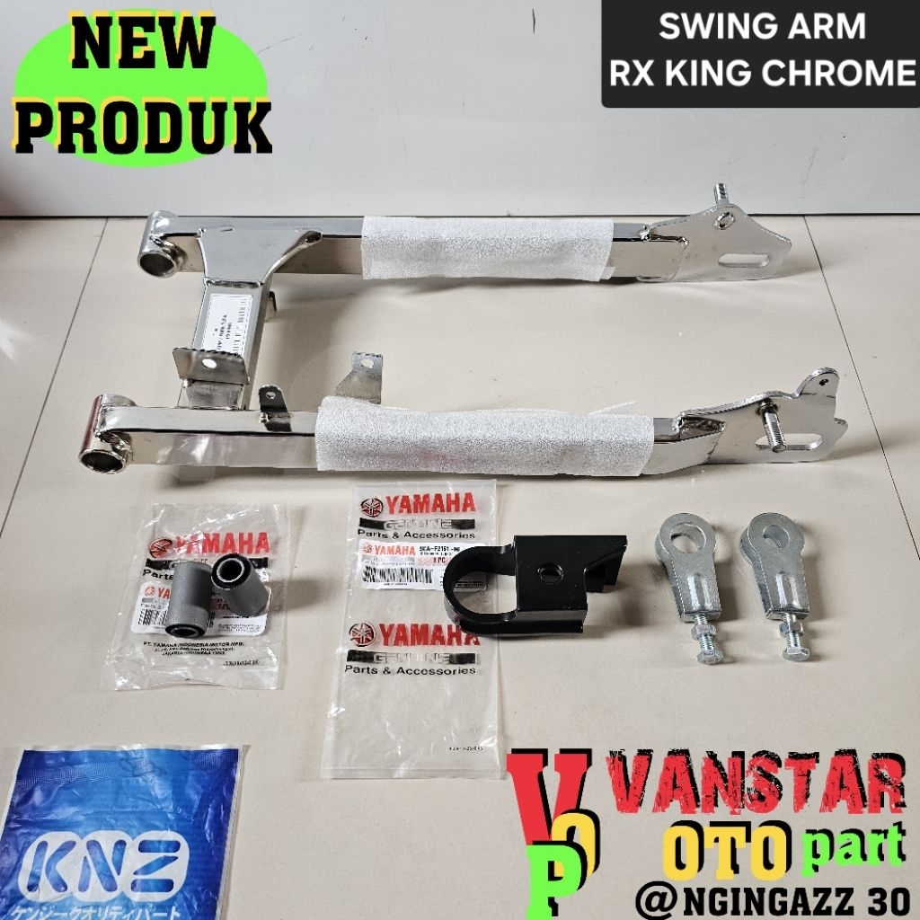 SWING ARM RX KING STANDART WARNA CHROME FULSET