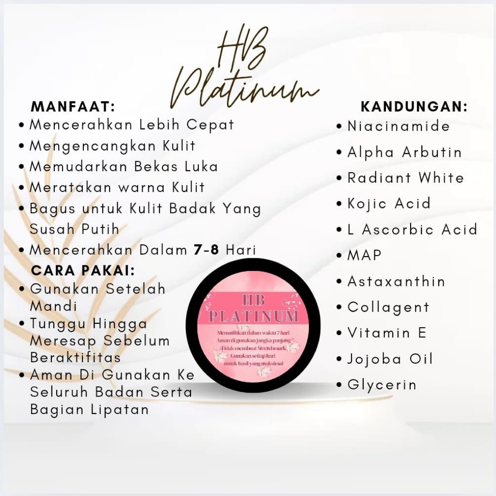 HB PREMIUM % DOSTING PLATINUM