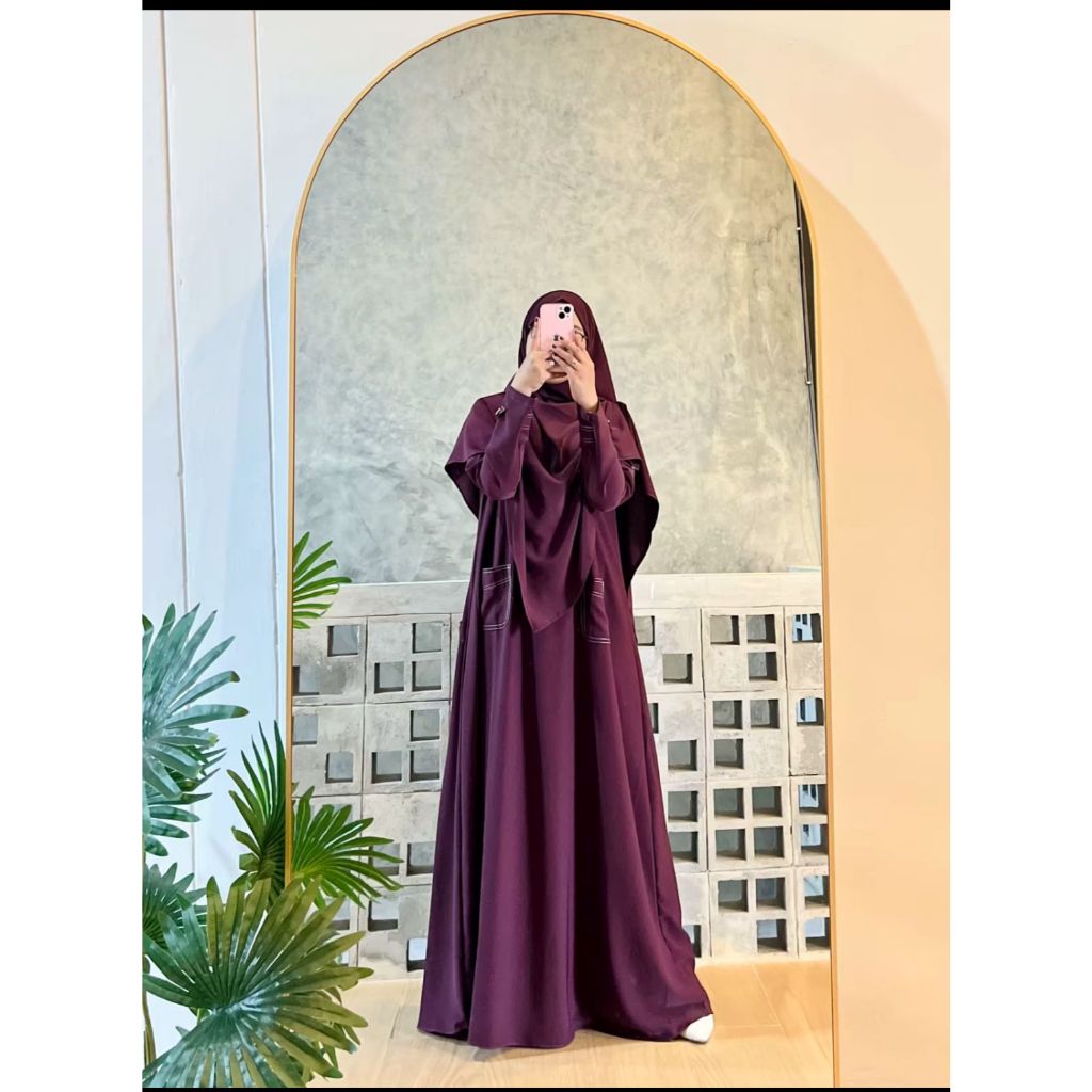 GAMIS LUNA SET KHIMAR FORTALEZA ANTI UV PREMIUM