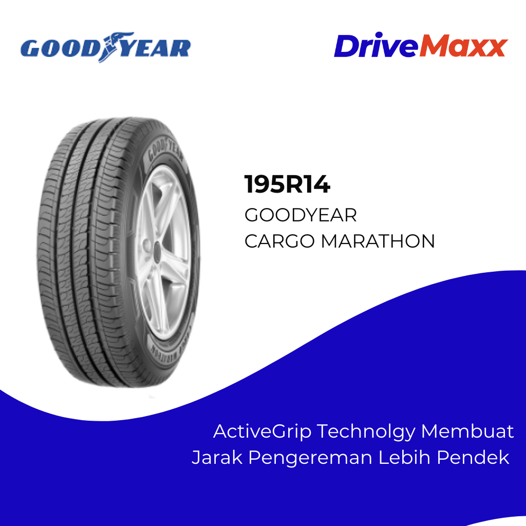 Ban Mobil Goodyear 195 R14 Cargo Marathon Mitsubishi L300