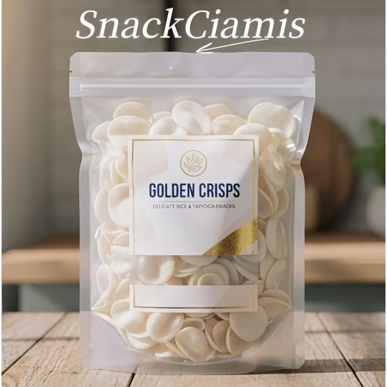 Keripik Cimol Kering Ciamis (Molring) - Pedas Nampol & Ekstra Kriuk! - Snack Ciamis - Cemilan Khas N