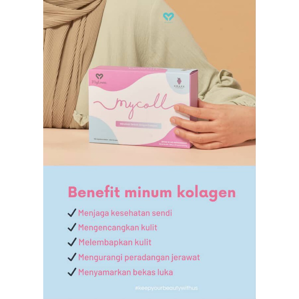 [FREE GIFT] MYCOLL MYLOVA MINUMAN COLLAGEN BY REGITA YUSRAN