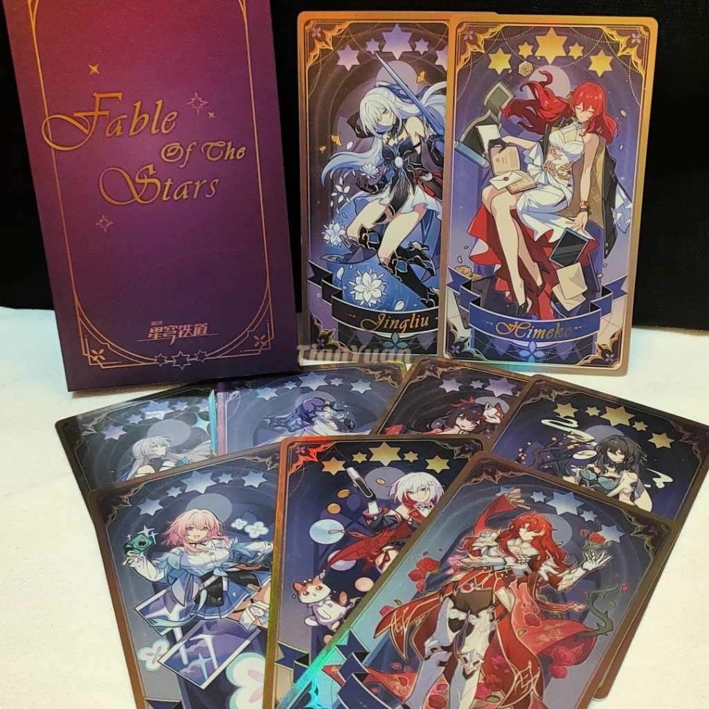Honkai: Star Rail Official Merchandise; Fable of the Stars Laser Cards