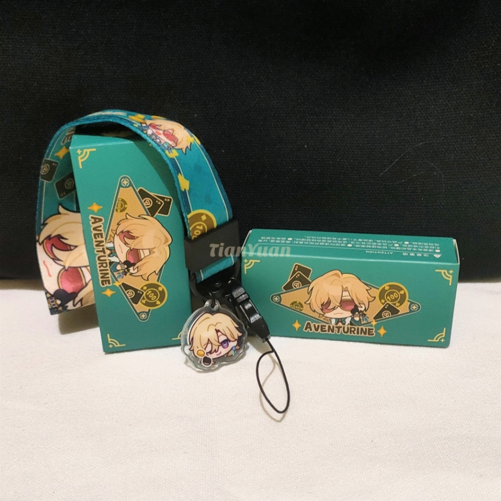 Honkai: Star Rail Official Limited Merchandise; Phone Strap/Lanyard Aventurine