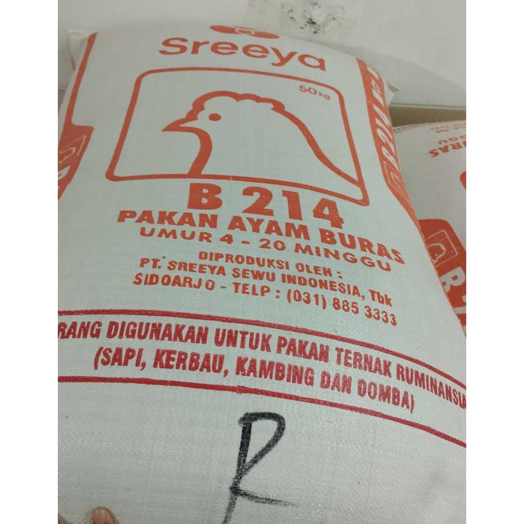 1 sak pakan buras ekonomis 50kg R91 B214R