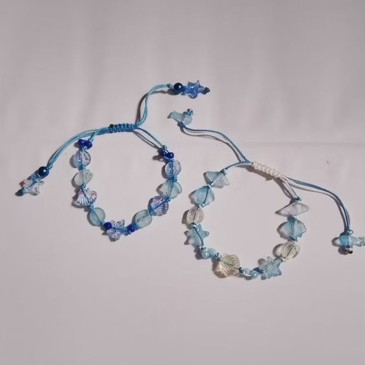 Gelang serut tema Laut biru, by Seraphea.
