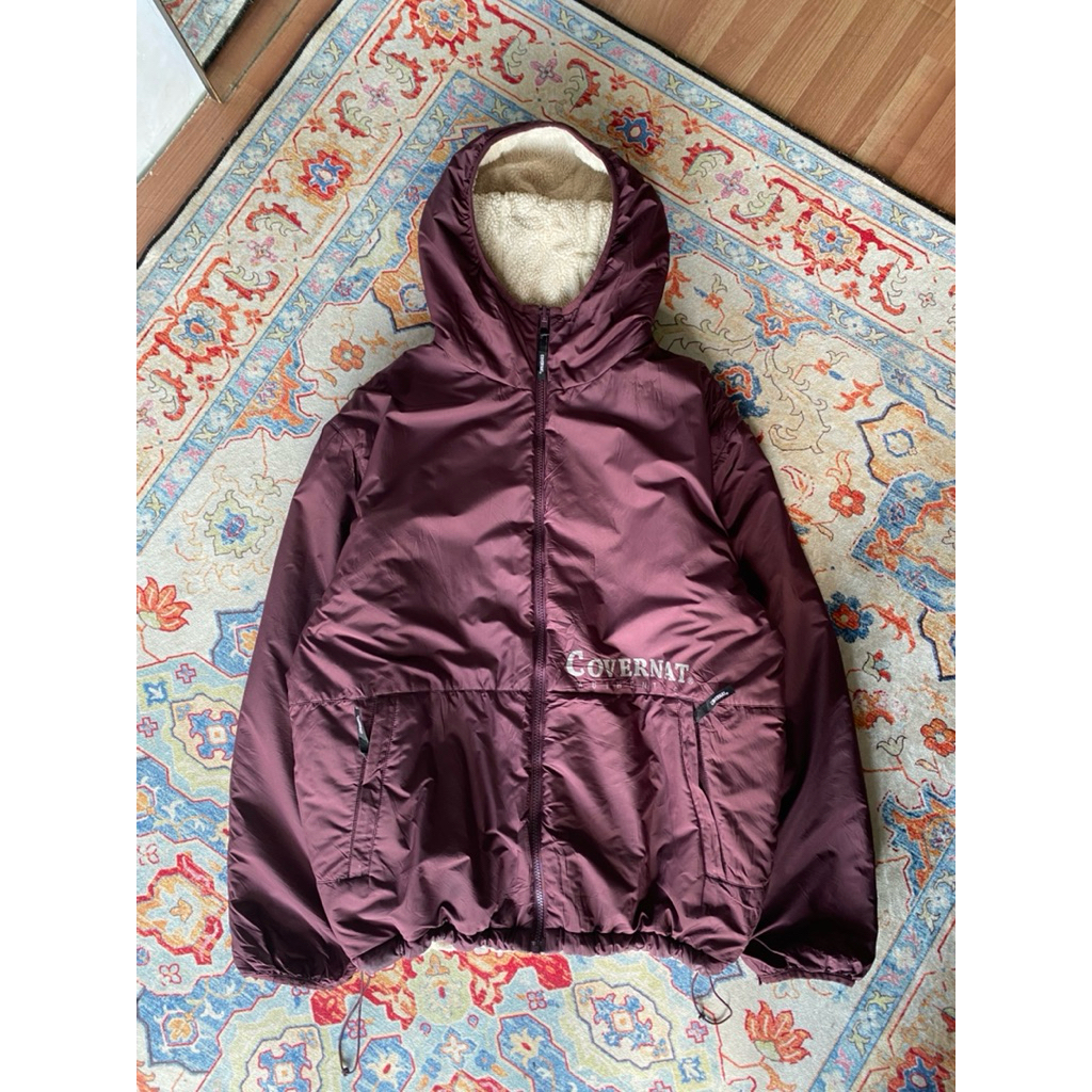 Covernat Reversible Fleece Warm Up Jacket