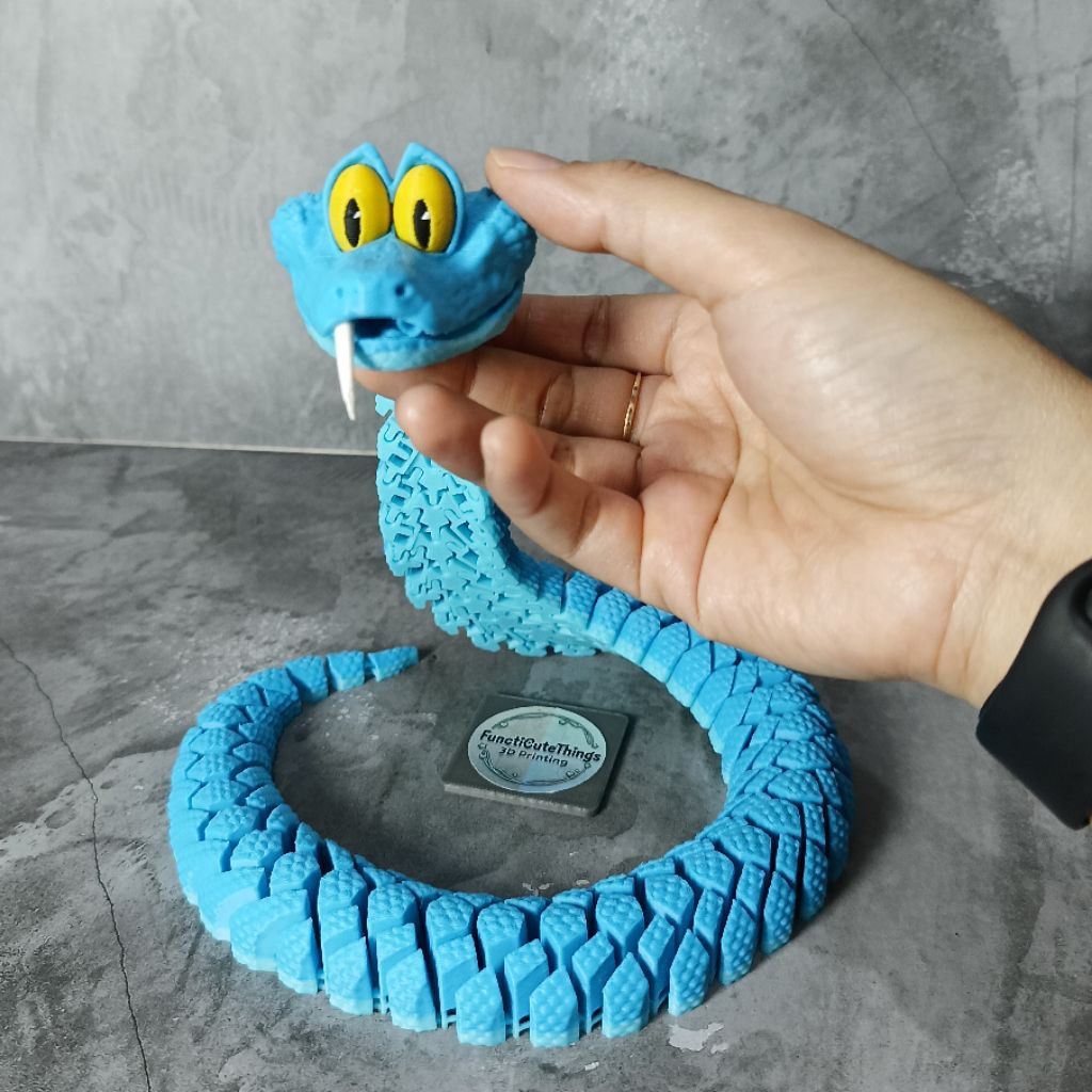 Gary The Snake Zootopia 2 Articulated Action Figure 3D Printing