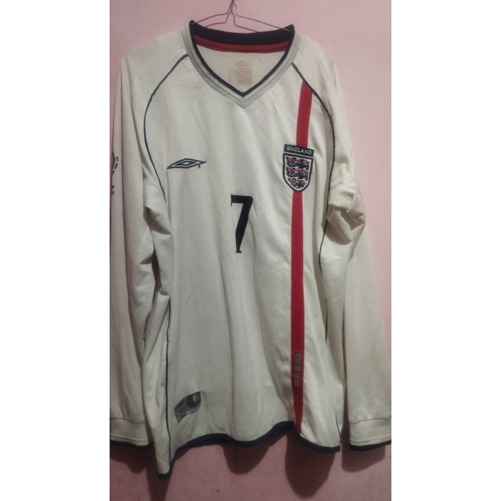Jersey England Home 2002 Second