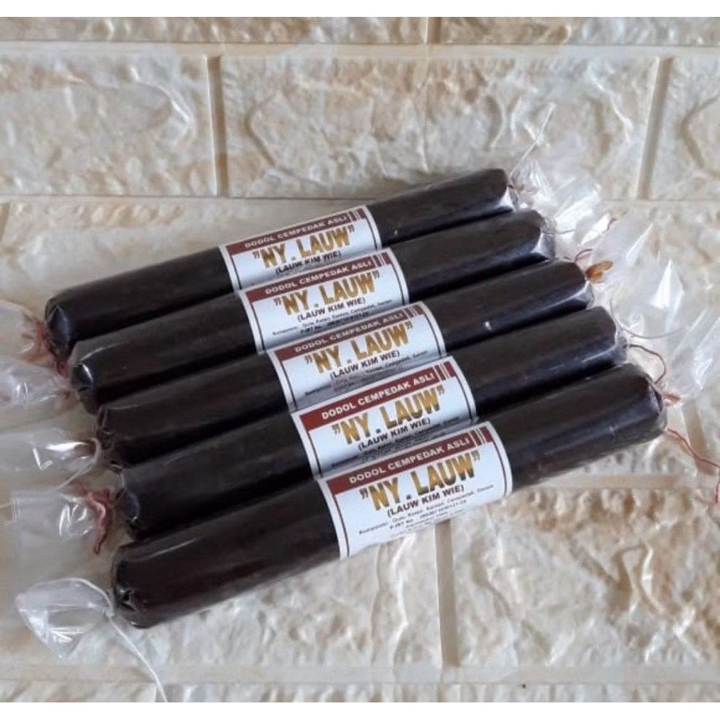 Dodol Imlek Panjang Bulat Kue Keranjang Imlek Sincia ASLI Ny.Lauw (Lauw Kim Wie) Khas Tangerang Beta