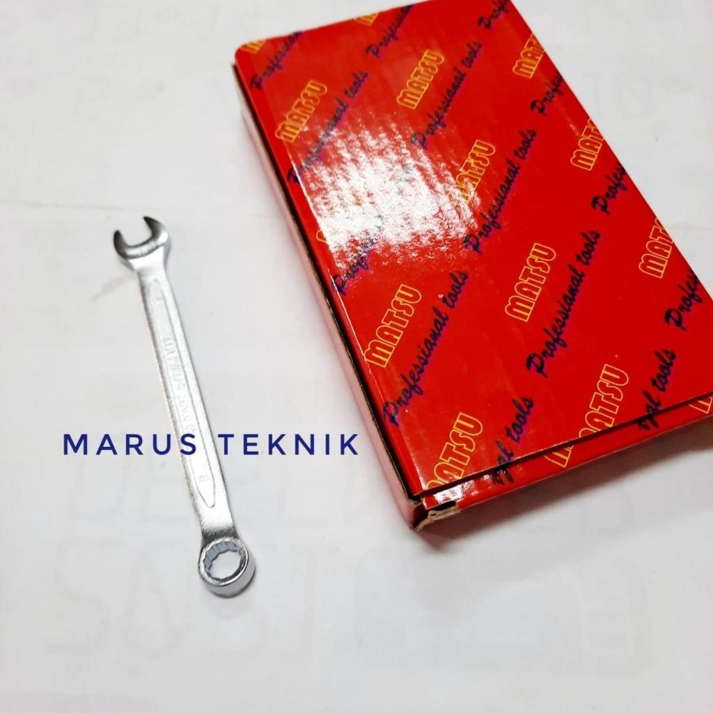 Kunci Ring Pas 8mm MATSU bahan crv