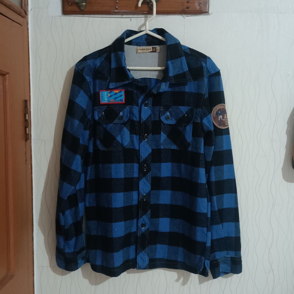 FAIRWHALE KEMEJA FLANNEL