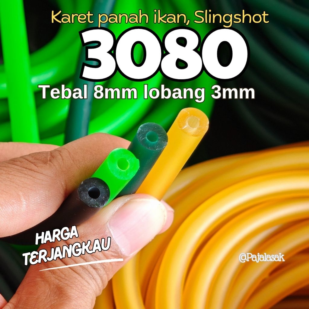 Karet 3080 panah ikan ketapel ikan 8mm