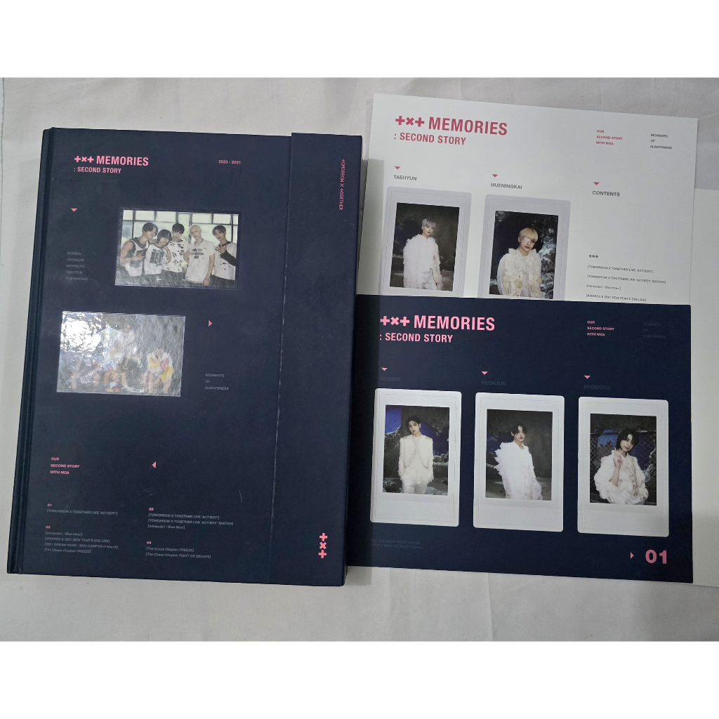 [READY STOCK] TXT MEMORIES : SECOND STORY PHOTOBOOK ONLY