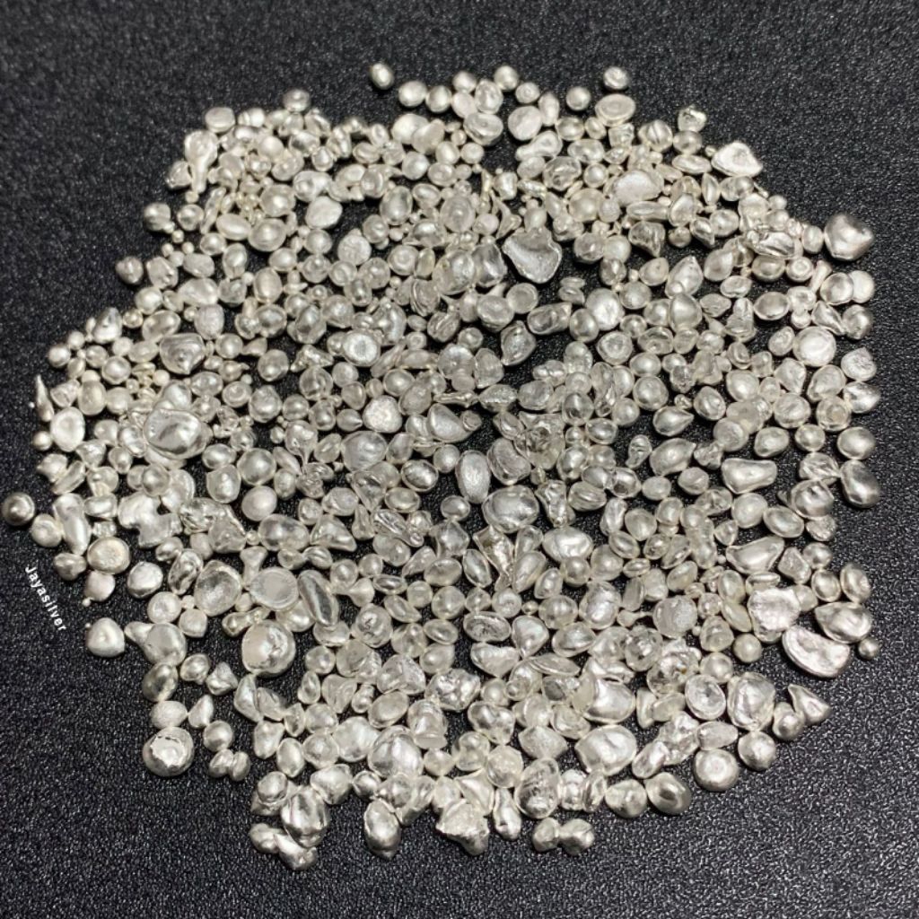 Perak Murni 99,9% Granule Butiran