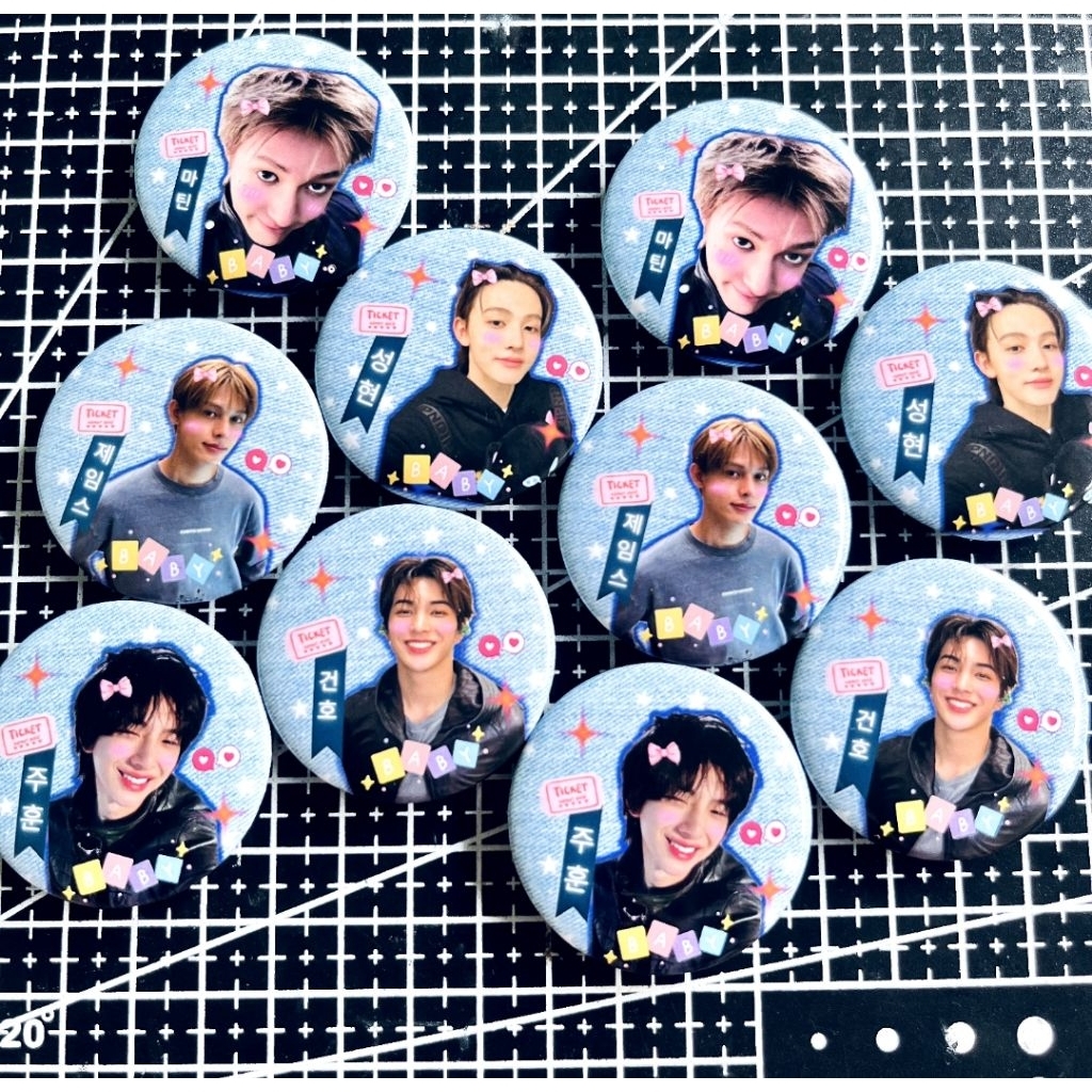 Pin Button Cortis Bros Aksesoris Kpop Pin Kpop