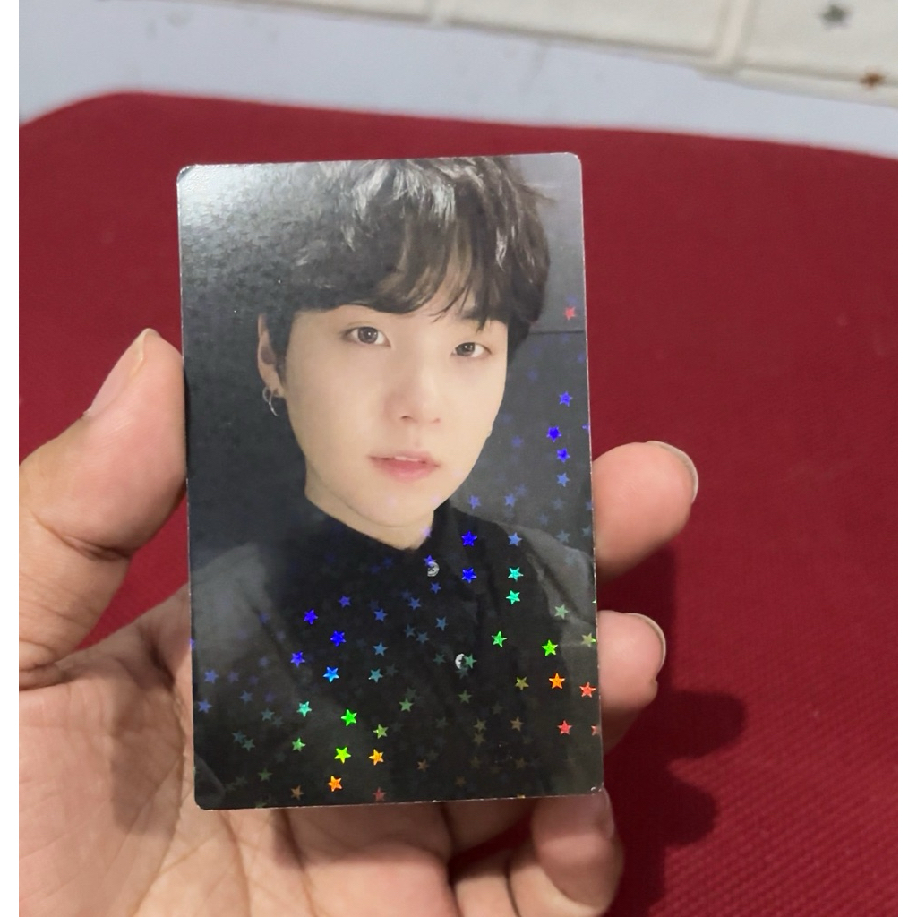 PHOTOCARD PC SUGA YOONGI LUCKY DRAW LD BE DELUXE DEL JAPAN JP HOLO UMS LIMITED STOCK
