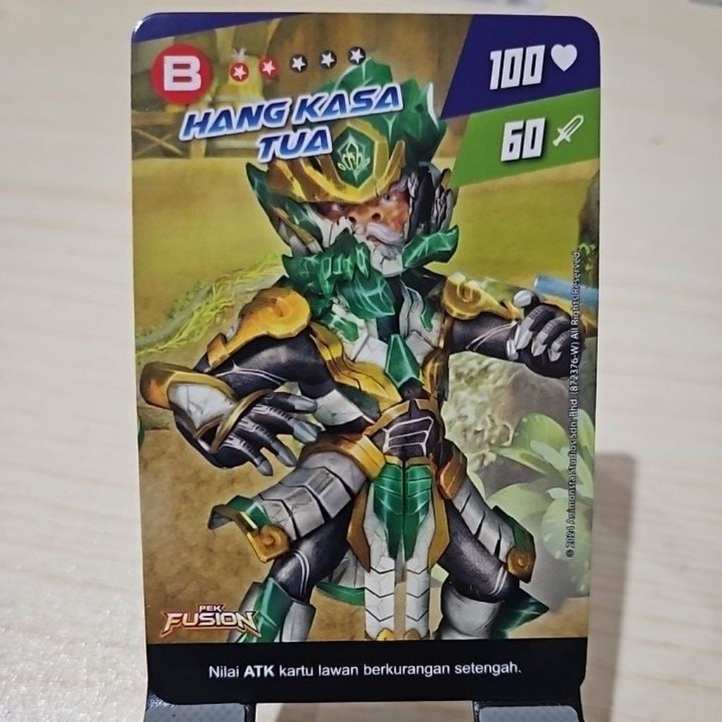 Monsta Galaxy Card Pek Fusion Kartu Boboiboy Hang Kasa Tua Limited Edition